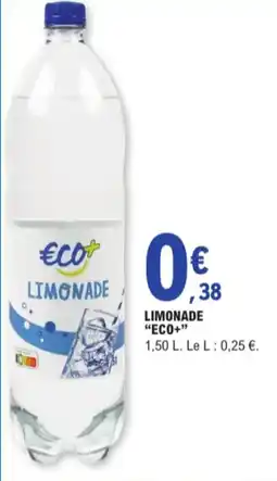 E.Leclerc Limonade Eco+ aanbieding