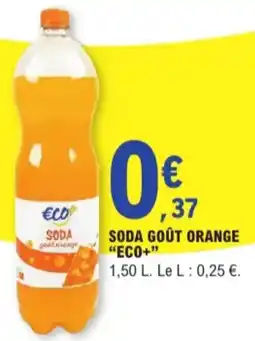 E.Leclerc Soda Goût Orange Eco+ aanbieding