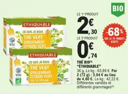 E.Leclerc The Bio Ethiquable aanbieding