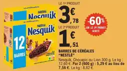 E.Leclerc Barres de Ccéréales Nestlé aanbieding
