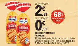 E.Leclerc Brioche Tranchée Harrys aanbieding