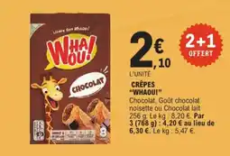 E.Leclerc Whaou! crepes aanbieding