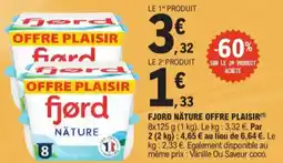 E.Leclerc Fjord nature offre plaisir aanbieding