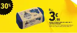 E.Leclerc Nature de breton beurre le moulé doux 82% mat. gr. aanbieding
