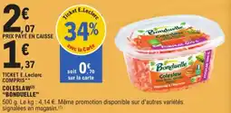 E.Leclerc Bonduelle coleslaw aanbieding