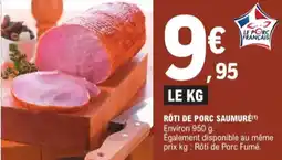 E.Leclerc Rôti de porc saumuré aanbieding