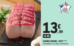 E.Leclerc Viande bovine : roti aanbieding