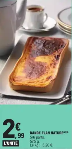 E.Leclerc Bande flan nature aanbieding