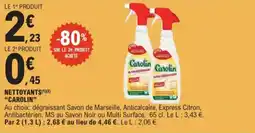 E.Leclerc Carolin nettoyant aanbieding