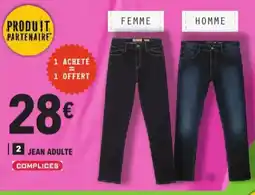 E.Leclerc Complices jean adulte aanbieding