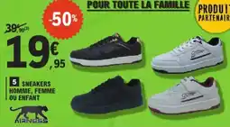 E.Leclerc Sneakers homme, femme ou enfant aanbieding