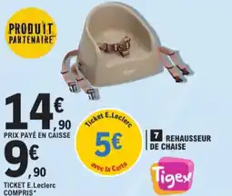 E.Leclerc Tigex rehausseur de chaise aanbieding