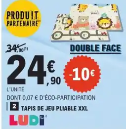 E.Leclerc Ludi tapis de jeu pliable xxl aanbieding