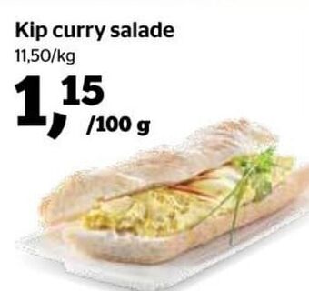 Kip curry salade