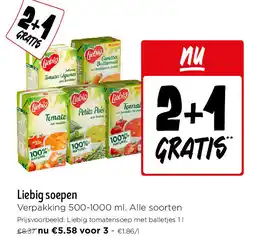 Jumbo Liebig soepen aanbieding