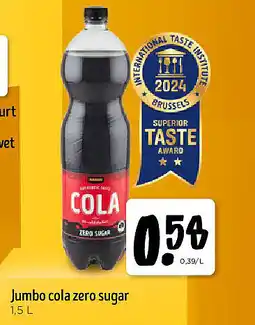Jumbo Jumbo cola zero sugar aanbieding