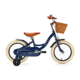 Decathlon Generation Blanco 14 inch Donkerblauw – Kinderfiets met Mandje aanbieding
