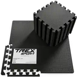 Decathlon Puzzelmat voor fitness Trex Sport EVA-schuim 2,38 m² 10 mm 24 st aanbieding