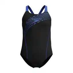 Decathlon 1-delig zwempak voor kinderen Speedo Eco Medley Logo Medialist aanbieding