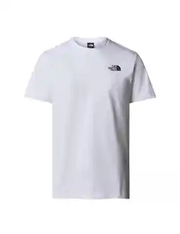 Decathlon T-shirt met korte mouwen The north face model NF0A87NVFN41 voor mannen aanbieding