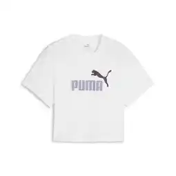 Decathlon Kort meisjes-T-shirt Puma Logo aanbieding