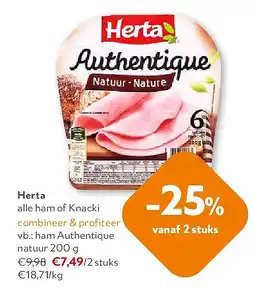 OKay Herta alle ham of Knacki aanbieding