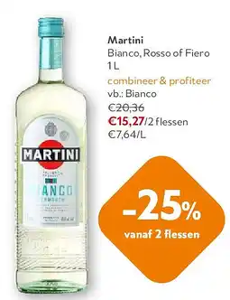 OKay Martini Bianco, Rosso of Fiero 1 L aanbieding