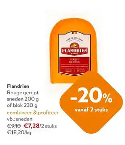 OKay Flandrien Rouge gerijpt sneden 200 g aanbieding