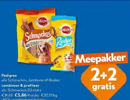 OKay Pedigree Schmackos 20 stuks aanbieding