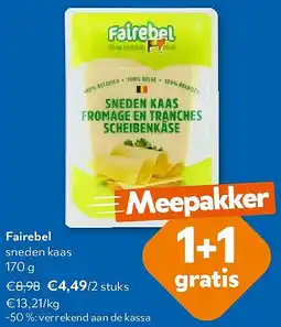 OKay Fairebel sneden kaas 170 g aanbieding
