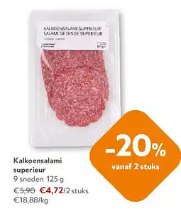 OKay Kalkoensalami superieur aanbieding