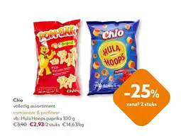 OKay Chio Hula Hoops paprika 100 g aanbieding
