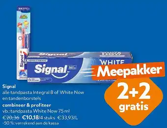 Signal tandpasta White Now 75 ml