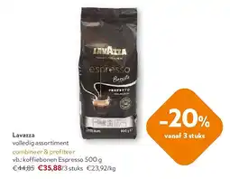 OKay Lavazza volledig assortiment aanbieding