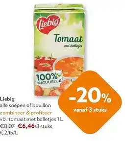 OKay Liebig alle soepen of bouillon aanbieding