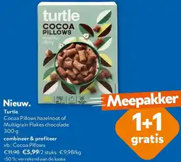 OKay Turtle Cocoa Pillows hazelnoot aanbieding