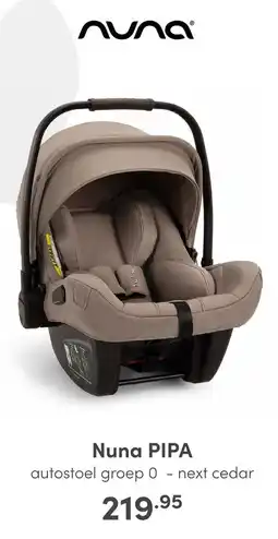 Baby & Tiener Nuna PIPA aanbieding