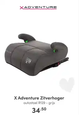 Baby & Tiener X Adventure Zitverhoger aanbieding