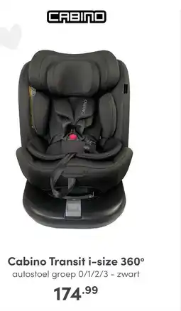 Baby & Tiener Cabino Transit i-size 360° aanbieding