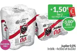 Intermarché Jupiler 0,0% aanbieding
