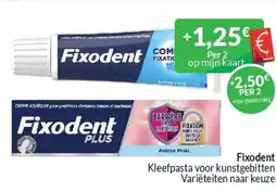 Intermarché Fixodent aanbieding