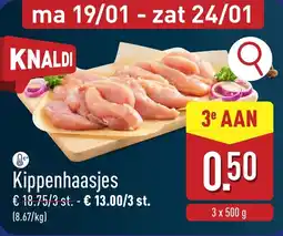 ALDI Kippenhaasjes aanbieding