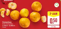 ALDI Clementines aanbieding