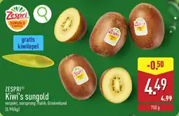 ALDI Zespri Kiwi's sungold aanbieding