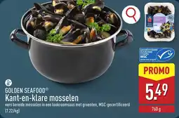 ALDI Golden seafood Kant-en-klare mosselen aanbieding