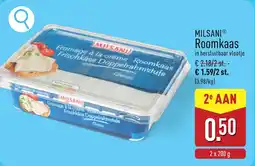 ALDI Milsani Roomkaas aanbieding