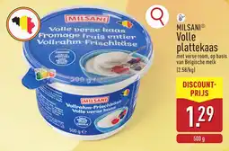ALDI Milsani Volle plattekaas aanbieding