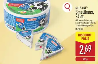 ALDI MILSANI Smeltkaas, 24 st. aanbieding