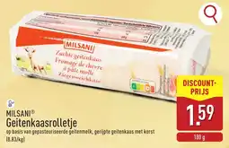 ALDI Milsani Geitenkaasrolletje aanbieding
