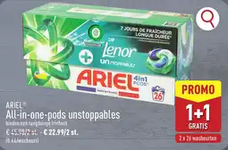 ALDI Ariel All-in-one-pods unstoppables aanbieding